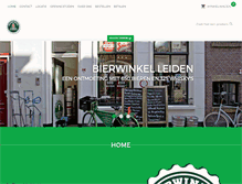 Tablet Screenshot of bierwinkel-leiden.nl